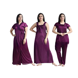 4 Piece Sleepwear Set